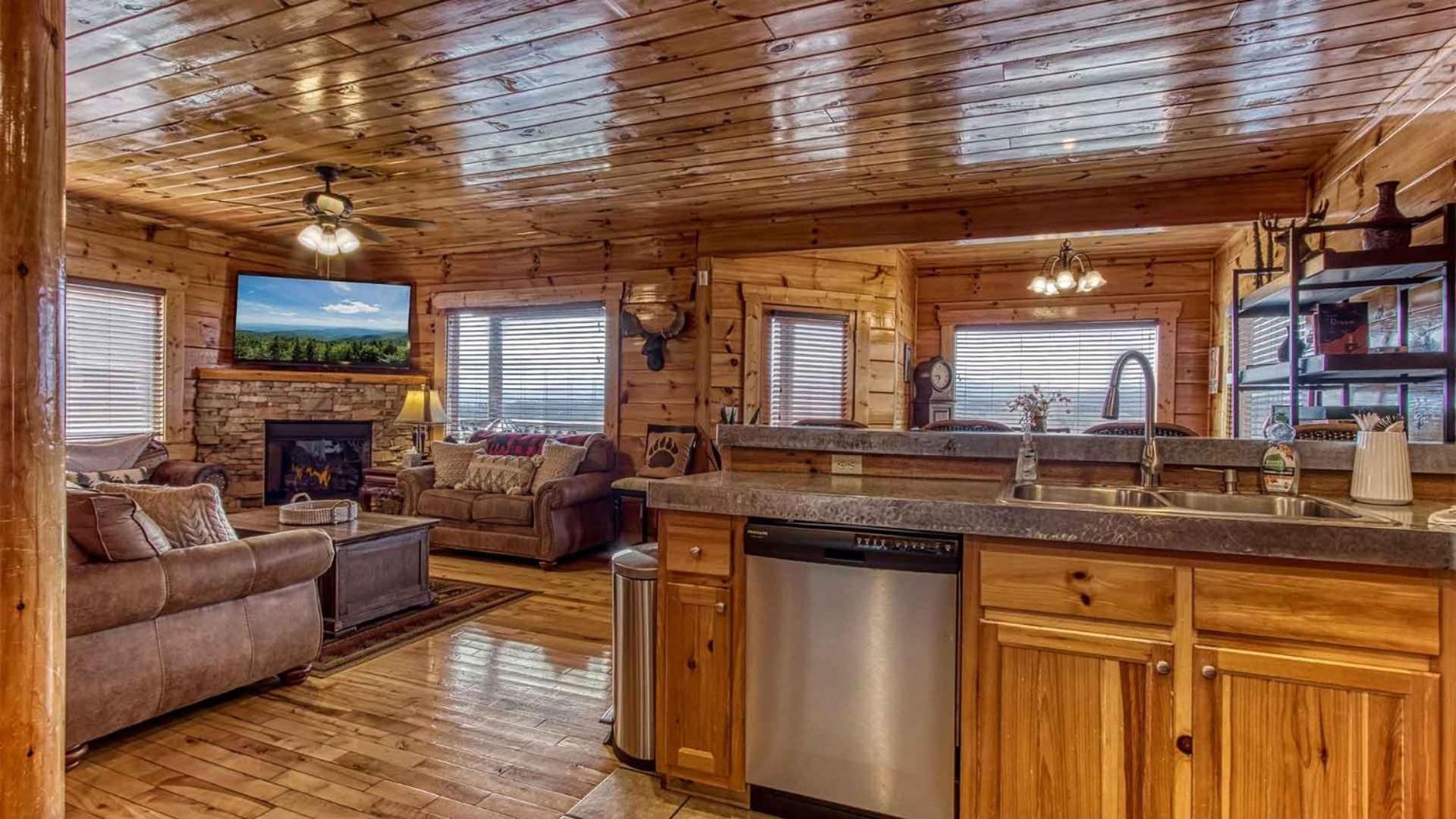 New Majestic 5 Star Amazing View, Pool, Hot Tub! Villa Pigeon Forge Eksteriør billede