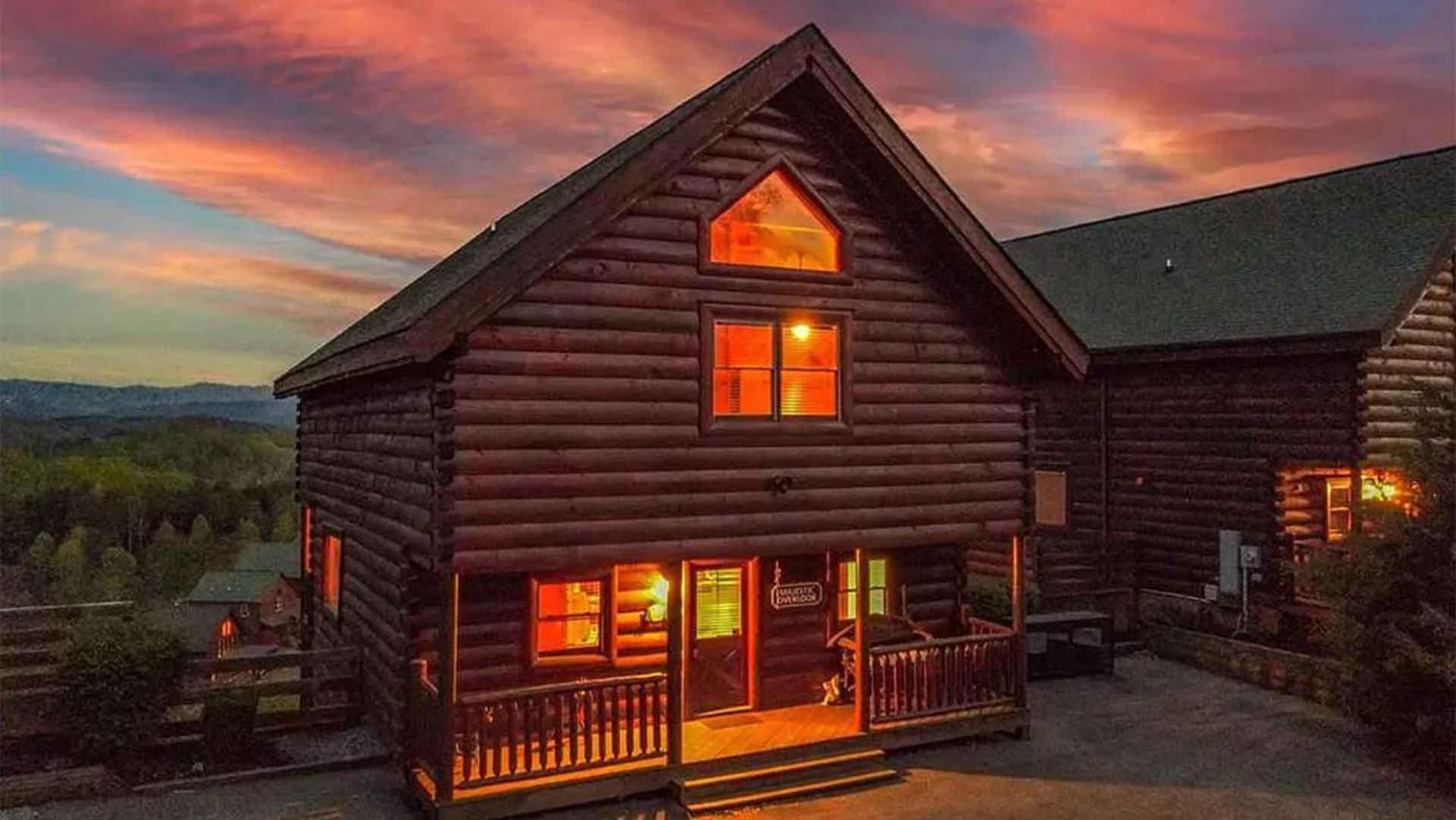 New Majestic 5 Star Amazing View, Pool, Hot Tub! Villa Pigeon Forge Eksteriør billede
