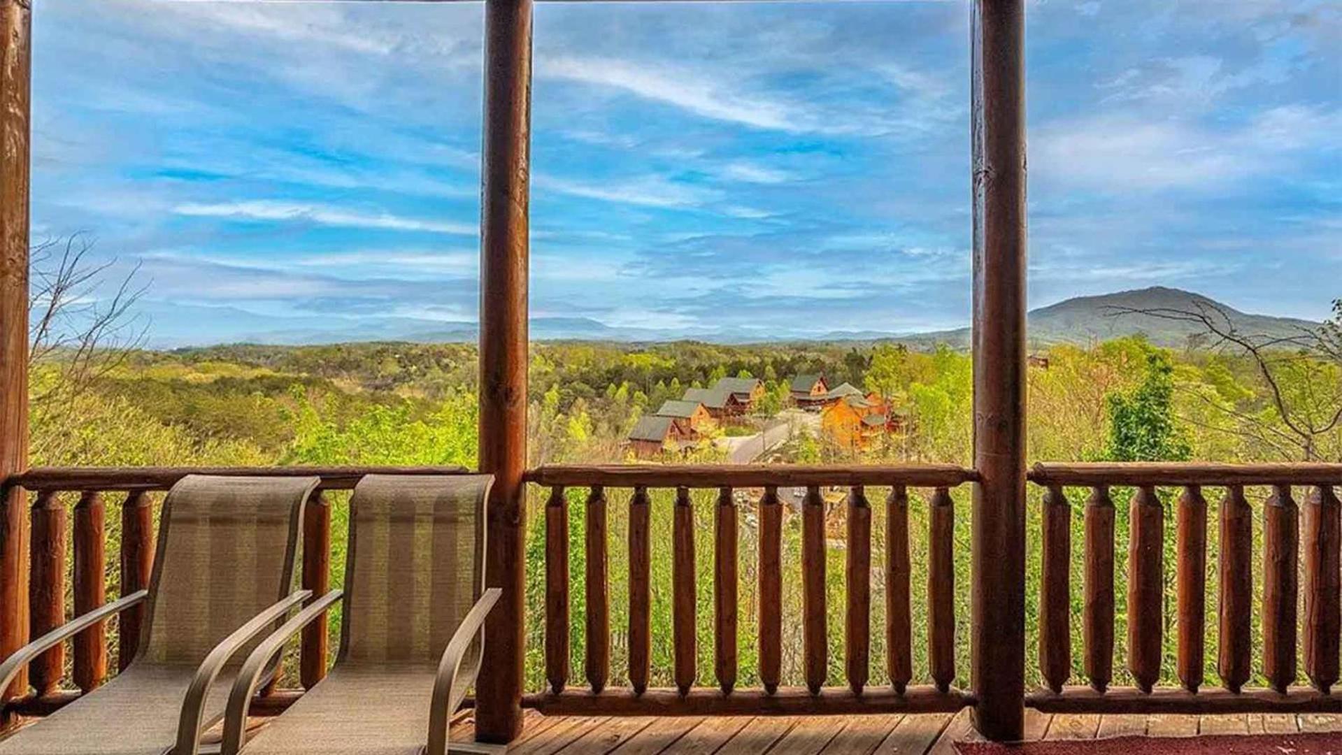 New Majestic 5 Star Amazing View, Pool, Hot Tub! Villa Pigeon Forge Eksteriør billede