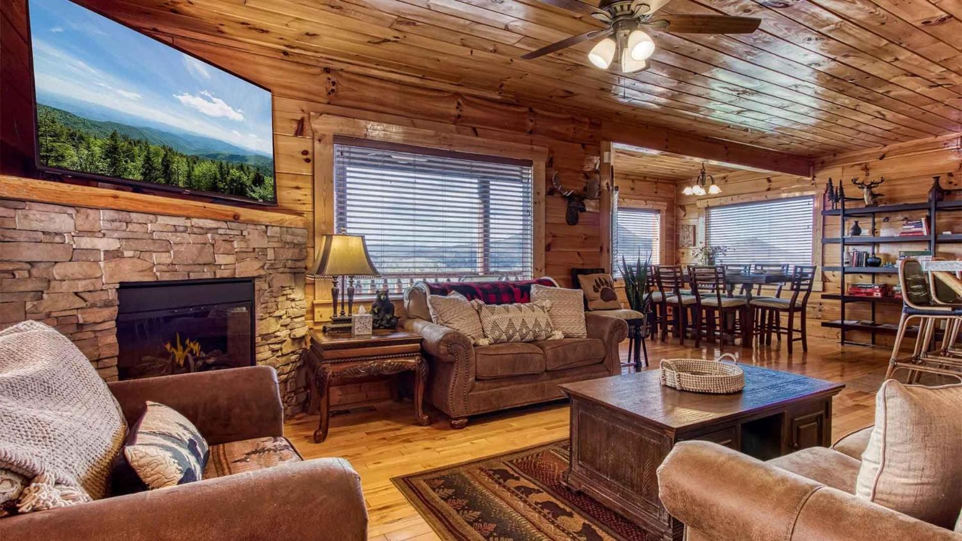 New Majestic 5 Star Amazing View, Pool, Hot Tub! Villa Pigeon Forge Eksteriør billede